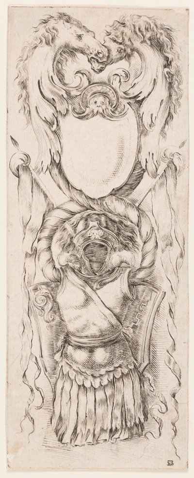 Ornamenti o Grottesche (Ornamento Grotesco) de Stefano della Bella