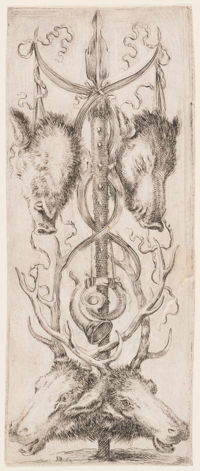 Ornamenti o Grottesche (Ornamento grotesco) de Stefano della Bella