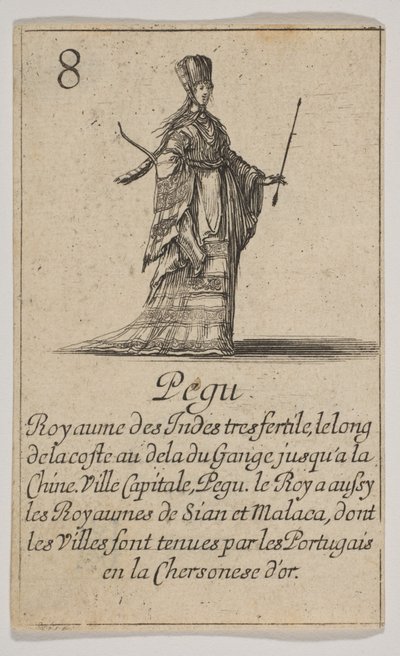 Pegu, 1644 de Stefano della Bella