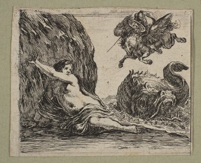 Perseo y Andrómeda de Stefano della Bella
