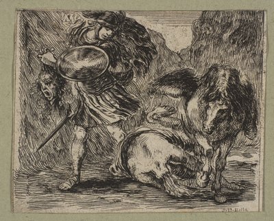 Perseo y Medusa, 1644 de Stefano della Bella