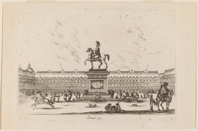 Place Royale, 1642 de Stefano della Bella