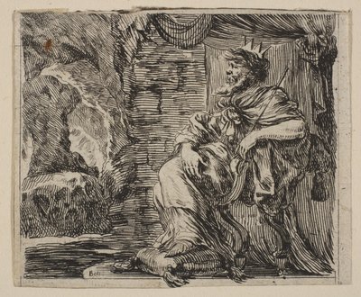 Plutón, del Juego de la Mitología de Stefano della Bella