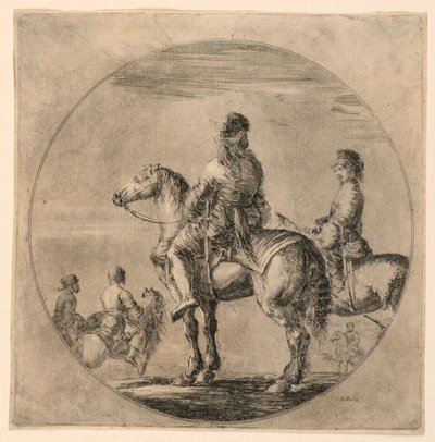 Jinetes polacos de Stefano della Bella