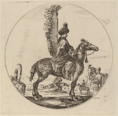 Húsar polaco de Stefano della Bella