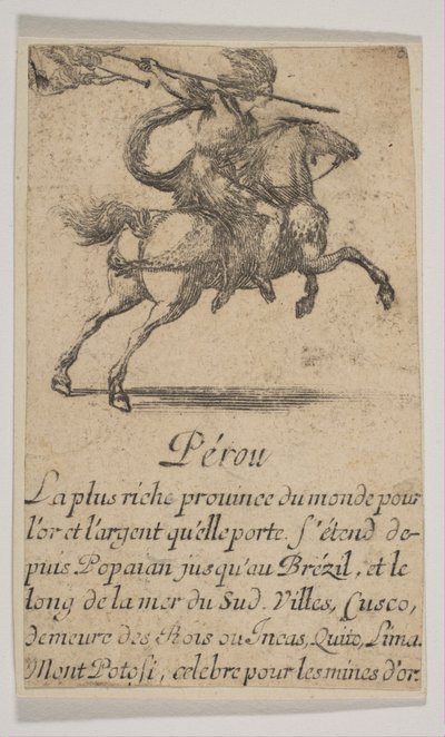 Perú, 1644 de Stefano della Bella
