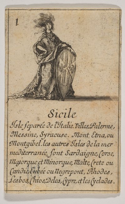 Sicilia, 1644 de Stefano della Bella