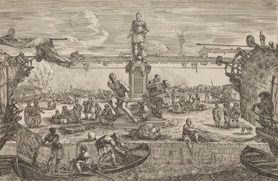 Estatua de Fernando I, probablemente c. 1654-1655 de Stefano della Bella