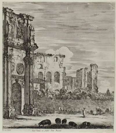 El Arco de Constantino de Stefano della Bella
