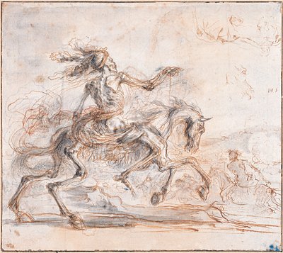 La muerte en el campo de batalla, entre 1640 y 1650 de Stefano della Bella