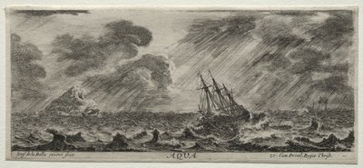 Los Cuatro Elementos: Aqua de Stefano della Bella