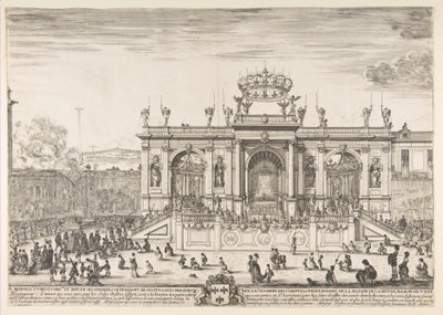 La procesión del Santísimo Sacramento de Stefano della Bella