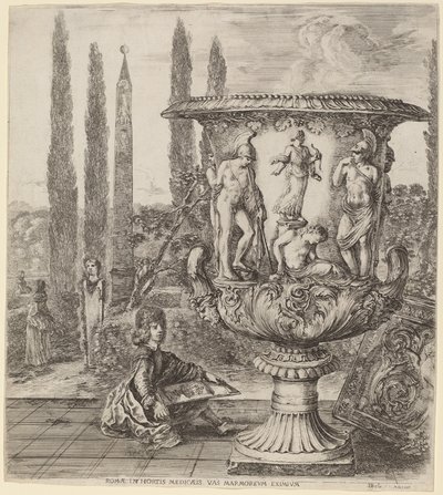 El Jarrón de los Medici de Stefano della Bella