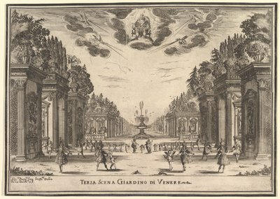 Tercera escena, el jardín de Venus, de 