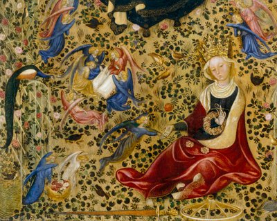 Santa Catalina de Alejandría (detalle) de Stefano di Giovanni da Verona