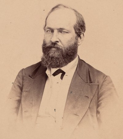 Retrato de James Abram Garfield de Stein Bros