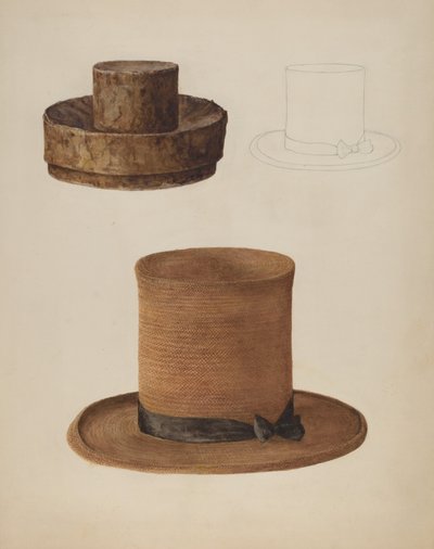 Sombrero de paja de hombre de Stella Mosher