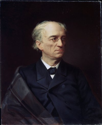 Retrato del poeta ruso Fyodor Ivanovich Tyutchev (Theodore Tiouttchev o Tioutchev de Stepan Fyodorovich Alexandrovsky