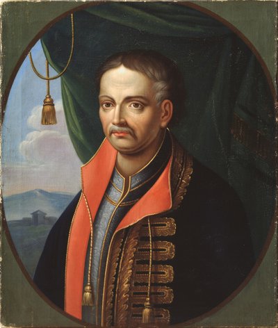 Retrato del Hetman Iván Mazepa 1639-1709 de Stepan Zemlykov