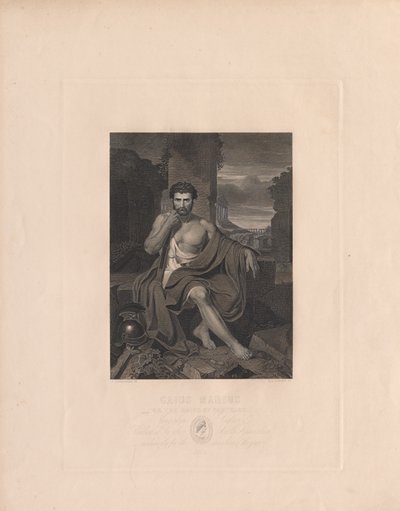 Cayo Mario en las ruinas de Cartago de Stephen Alonso Schoff