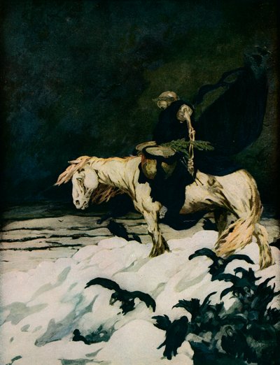 La retirada de Moscú, 1911, 1918 de Stephen Baghot de la Bere