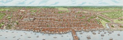 Londres jacobeo (adulto), c.1603-1625 (tinta y acuarela) de Stephen Conlin