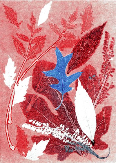 Jol III, 2017 (monocopia sobre papel) de Stephen Dow