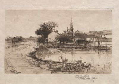 Boceto cerca de Pittsfield, Mass. de Stephen Parrish