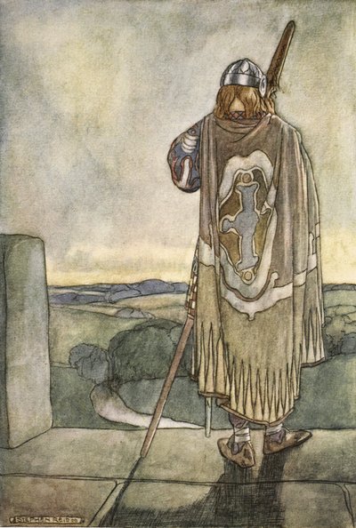 Finn escuchó a lo lejos las primeras notas del arpa de las hadas, frontispicio de 