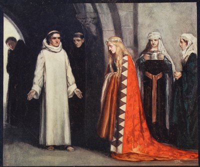 San Bernardo y su hermana Hombeline, ilustración de 