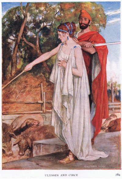 Ulises y Circe de Stephen Reid