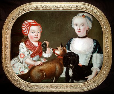 Retrato de dos niñas de Stephen Slaughter