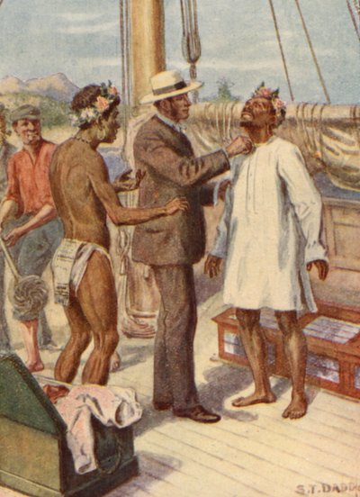 Ilustración de la vida del obispo Patteson (litografía en color) de Stephen T. Dadd