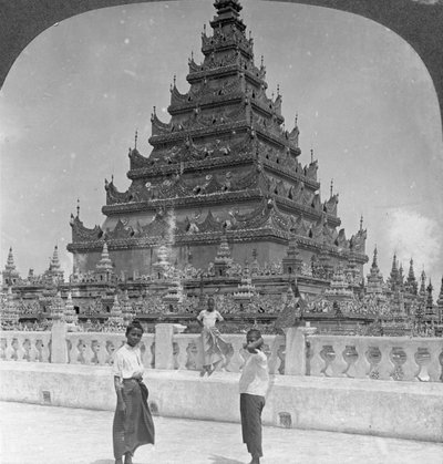 Pagoda Arakan, Mandalay, Birmania de Stereo Travel Co
