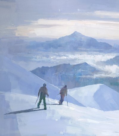 Viaje de esquí alpino de Steve Mitchell