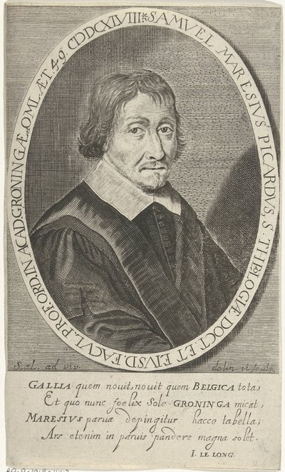 Retrato de Samuel Maresius de Steven van Lamsweerde