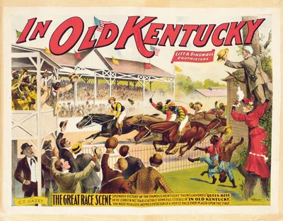 En el viejo Kentucky, 1909 de Strobridge Lithographing Company