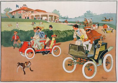 The Race from the Links, publicado por Max Williams, impreso por R.A. Welcke, Nueva York de Stuart Travis