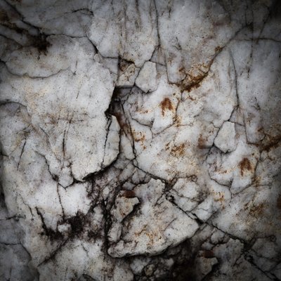 Piedra blanca agrietada de Studio Meikle