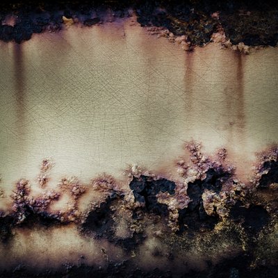 Abstracto de metal oxidado de Studio Meikle