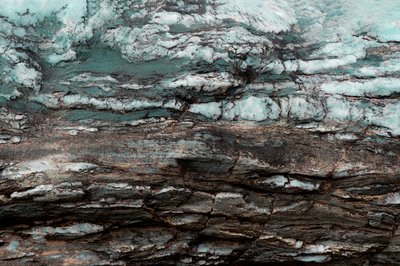 Capas de piedra verde azulada de Studio Meikle