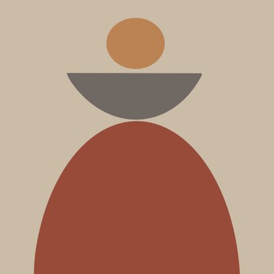 Formas de equilibrio terrenal de Studio Palette