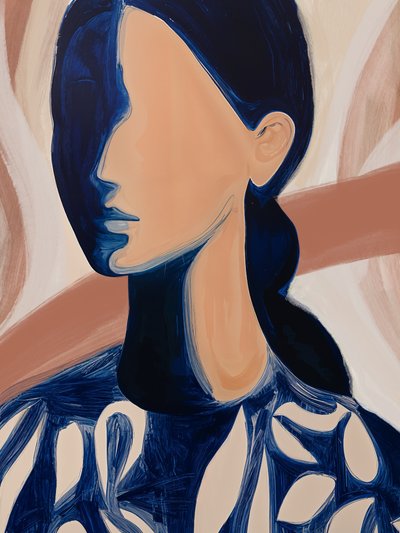 Elegante perfil azul de Studio Palette