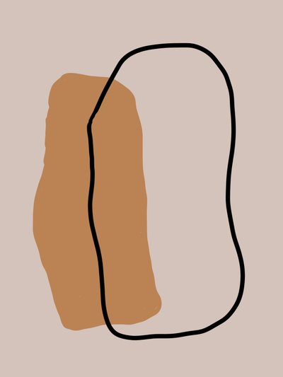 Abstracción orgánica moderna de Studio Palette