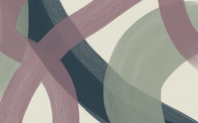 Curvas abstractas en tonos apagados de Studio Palette