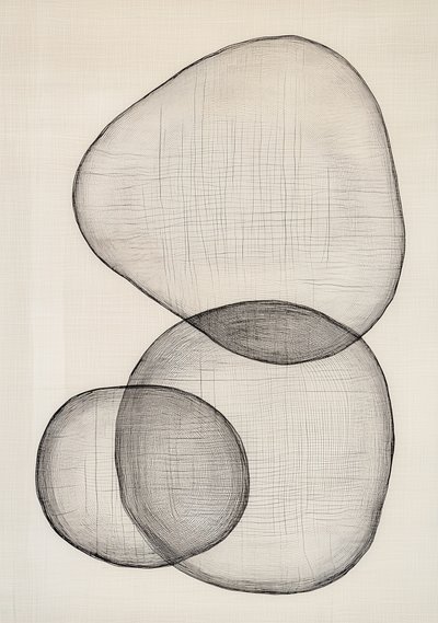 Formas abstractas superpuestas de Studio Palette
