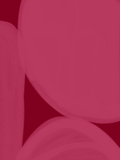 Formas fluidas en rosa de Studio Palette
