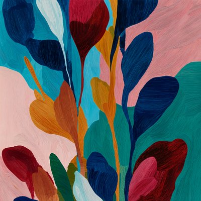 Formas botánicas llenas de vida de Studio Palette