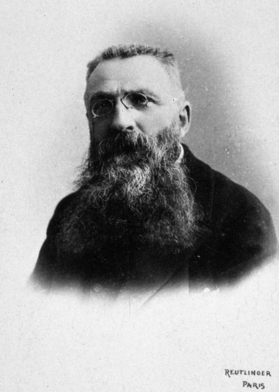 Auguste Rodin, c.1885-95 de Studio Reutlinger