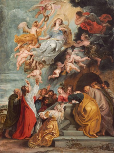 La Asunción de la Virgen de Studio of Sir Peter Paul Rubens